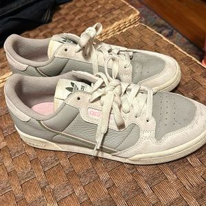 Adidas Suede and Leather Sneakers